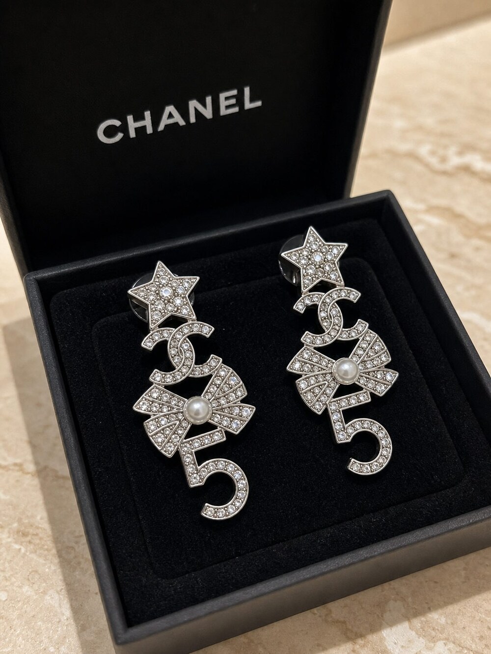 CHANEL Classic Parisian Earrings Style 15 | New with Box - Picture 3 of 9